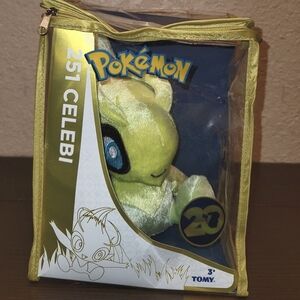 Pokemon 20th Anniversary Celebi Plush TOMY
